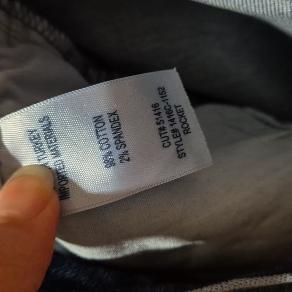 NWOT aritzia Citizen of humanity rocket medium denim 28 - Picture 11 of 11